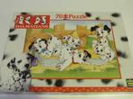 Puzzel 101 Dalmatiërs 70 stukjes, Kinderen en Baby's, Ophalen of Verzenden, Meer dan 50 stukjes, Zo goed als nieuw, 4 tot 6 jaar