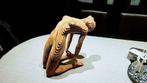 Modern houten sculptuur: Yoga "Camel", Antiek en Kunst, Ophalen of Verzenden
