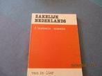 ZAKELIJK NEDERLANDS. F. BOSTEELS - SIMONIS., Boeken, Ophalen of Verzenden, Gelezen, Overige niveaus
