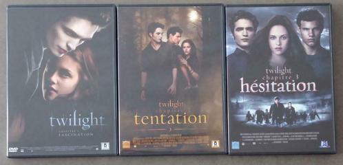Lot 3 DVD - Twilight - Chapitres 1 à 3 - fr/en, CD & DVD, DVD | Horreur, Monstres, Enlèvement ou Envoi