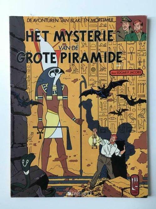 Blake en Mortimer - Het Mysterie vd grote Piramide - 1e druk, Boeken, Stripverhalen, Gelezen