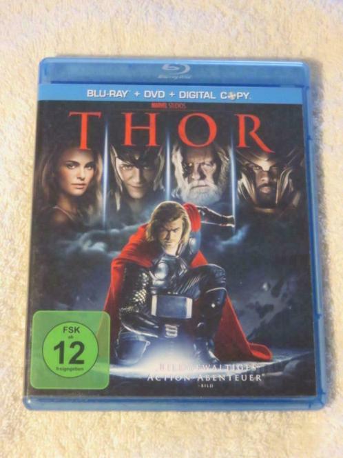 Blu-ray + DVD : Thor --- Chris Hemsworth - Natalie Portman, CD & DVD, DVD | Drame, Autres genres, À partir de 12 ans, Enlèvement ou Envoi