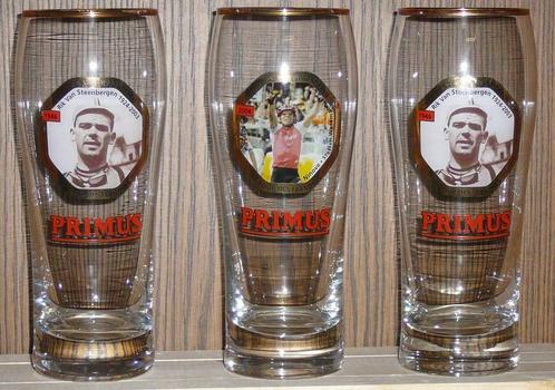 3 glazen  van  PRIMUS  (m) (doos 4), Verzamelen, Glas en Drinkglazen, Ophalen of Verzenden
