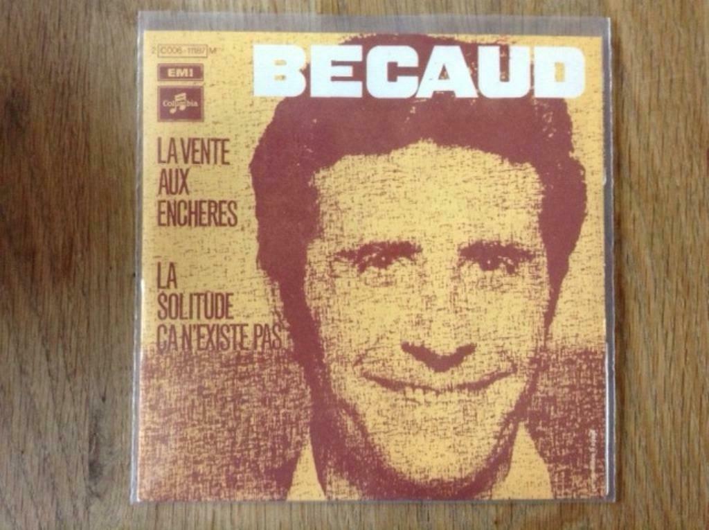 single gilbert becaud, Cd's en Dvd's, Vinyl Singles, Single, Pop, 7 inch, Ophalen of Verzenden