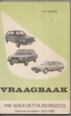 Manuel Vraagbaak VW Golf - Jetta - Scirocco 1979-1983, Enlèvement ou Envoi