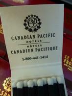 lucifer mapjes Canadian Pacific hotels, Verzamelen, Nieuw, Verzenden, Luciferdoosjes of -merken