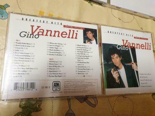 gino vannelli - 2cd - greatest hits, CD & DVD, CD | Autres CD, Comme neuf, Coffret, Enlèvement ou Envoi