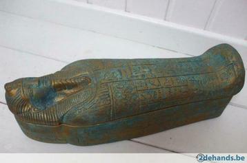Egyptische sarcofaag, Enlèvement, Utilisé