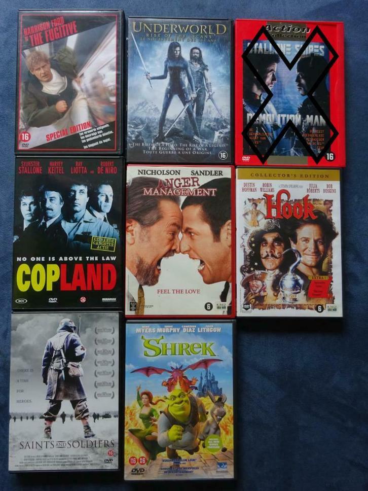 DVD's aan 1,5€ te stuk te koop Deel 1, Cd's en Dvd's, Dvd's | Overige Dvd's, Ophalen of Verzenden