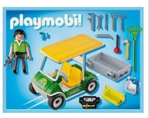 Playmobil 5437 - Gardien/voiture de camping, Kinderen en Baby's, Speelgoed | Playmobil, Gebruikt, Complete set, Ophalen of Verzenden