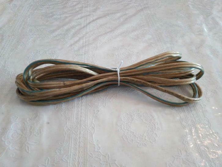 Monitor Cable Bingo Silver 2 x 2,5mm (2 x 4m.), Audio, Tv en Foto, Audiokabels en Televisiekabels, Gebruikt, Ophalen of Verzenden