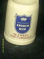 Bierkroes.Dortmunder Kronen Bier.De Zweep.Oud-Turnhout.D 143, Verzamelen, Overige merken, Gebruikt, Pul(len), Ophalen of Verzenden