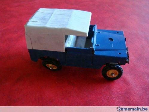 Jeep bleue. "Land Rover 1975". Vintage., Hobby & Loisirs créatifs, Modélisme | Voitures & Véhicules, Utilisé, Voiture, Enlèvement ou Envoi