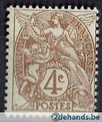 Postzegel met scharnier Frankrijk Y&T 110, Verzenden