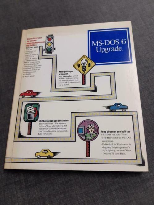 MS-Dos 6 Upgrade vintage, collector, Livres, Informatique & Ordinateur, Utilisé, Autres sujets/thèmes, Enlèvement