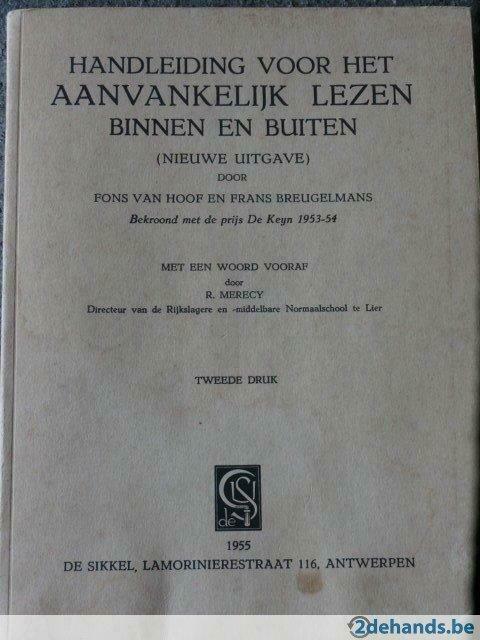 Binnen en Buiten.Handleiding voor het aanvankelijk lezen., Antiek en Kunst, Antiek | Boeken en Manuscripten
