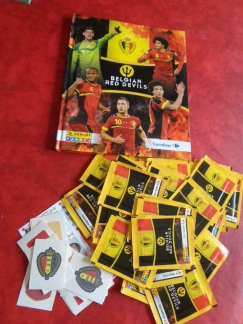 Album Panini. " Belgian Red Devils" 2013 -2014, Verzamelen, Sportartikelen en Voetbal, Gebruikt, Overige typen, Ophalen of Verzenden