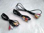 Basic RCA Composite Video & Composite Video + Stereo cables, Nieuw, Ophalen of Verzenden