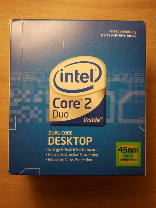 Processeur Intel Core 2 Duo E8500 3,16GHz, Informatique & Logiciels, Processeurs, Utilisé, 2-core, 3 à 4 Ghz, Enlèvement