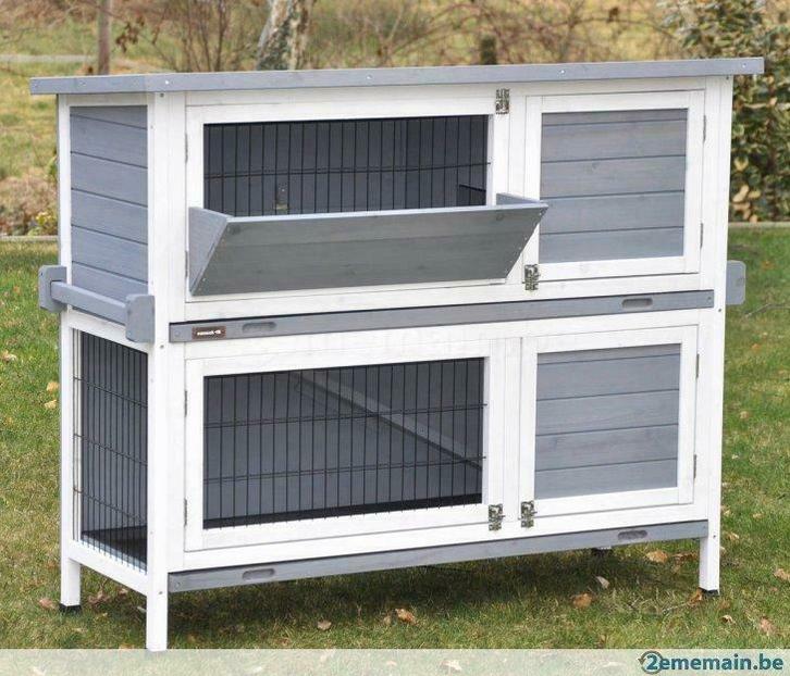 Clapier double étage clapier elevage clapier lapin XXL NEUF, Animaux & Accessoires, Rongeurs & Lapins | Accessoires, Neuf, Envoi