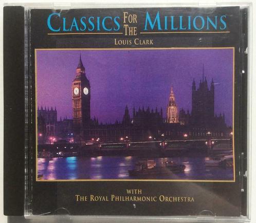 Classics for the millions  Louis Clark   Royal philharmonic, Cd's en Dvd's, Cd's | Klassiek, Gebruikt, Orkest of Ballet, Ophalen of Verzenden