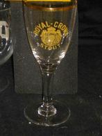 Bierglazen.Royal Crown.Stout.Acide.Reserve Staceghem. D 105, Collections, Comme neuf, Autres marques, Enlèvement ou Envoi, Verre ou Verres