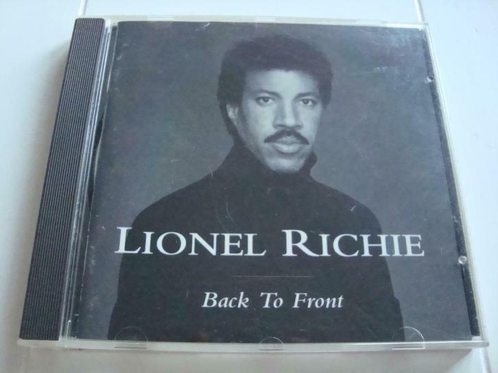CD Back To Front - Lionel Richie, Cd's en Dvd's, Cd's | Pop, Ophalen of Verzenden