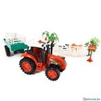 SUNFUN koffer boerderij tractor met accessoires, Kinderen en Baby's, Speelgoed | Educatief en Creatief, Nieuw, Ophalen of Verzenden