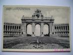 Postkaart : Brussel : Praalboog van het Jubelpark, Collections, Affranchie, 1920 à 1940, Bruxelles (Capitale), Envoi