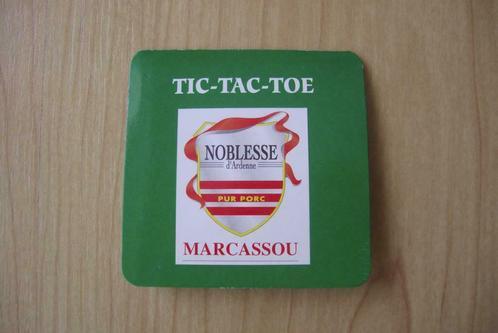 Marcassou spelletje Tic-tac-toe, Collections, Marques & Objets publicitaires, Utilisé, Autres types, Enlèvement ou Envoi