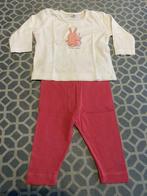 Longsleeve en legging (Petit Bateau) maat 62, Kinderen en Baby's, Babykleding | Maat 62, Ophalen of Verzenden, Zo goed als nieuw