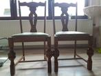 Anciennes chaises en bois, Maison & Meubles, Chaises, Bois, Enlèvement, Utilisé, Deux