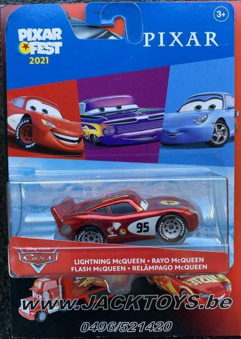 Cars Disney Pixar Fest Lightning McQueen, Kinderen en Baby's, Speelgoed |Speelgoedvoertuigen, Nieuw, Ophalen of Verzenden