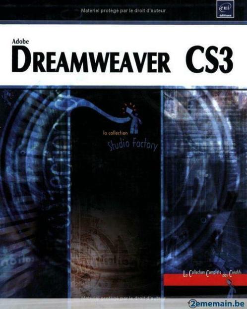 Livre Adobe Dreamweaver CS3, Boeken, Informatica en Computer, Gelezen