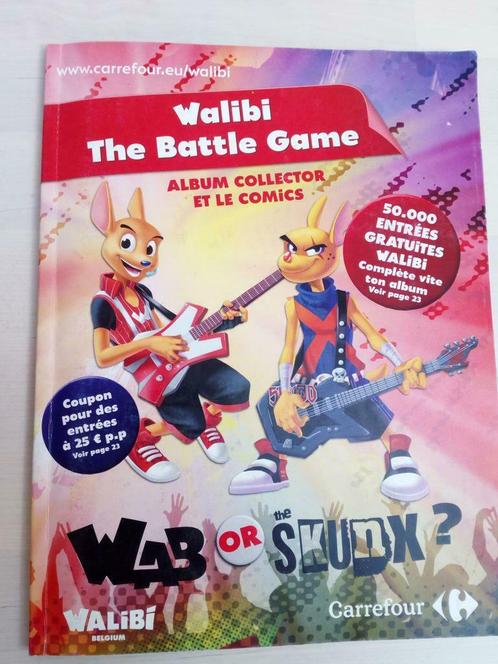 Walibi le jeu de bataille 2 (Album + cartes), Hobby & Loisirs créatifs, Jeux de société | Jeux de cartes, Utilisé, Envoi