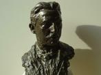 1923 Alfred COURTENS buste bronze fondeur VERBEYST BXL, Antiquités & Art, Enlèvement