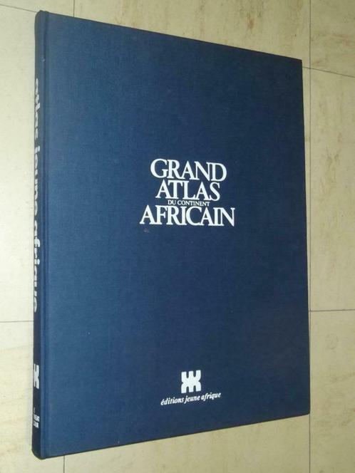 Grand atlas du continent africain, Livres, Atlas & Cartes géographiques, Comme neuf, Enlèvement ou Envoi