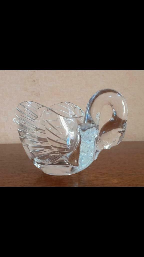 Grote zwanenijsblokjes, crystal d'Arques-snoepjes, Antiek en Kunst, Antiek | Glaswerk en Kristal, Ophalen of Verzenden