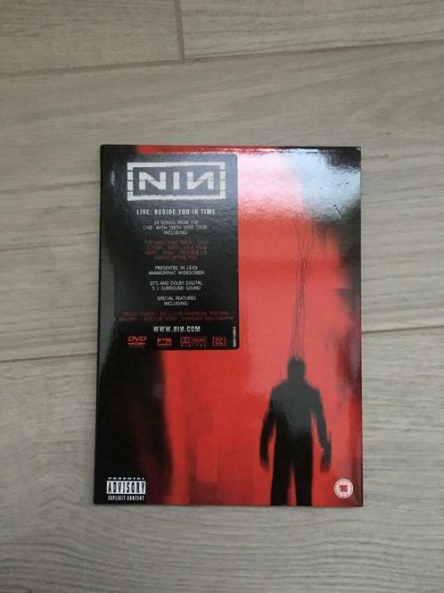 DVD Concert Nine Inch Nails "Live Beside You In Time" NIEUW, Cd's en Dvd's, Dvd's | Muziek en Concerten, Muziek en Concerten, Vanaf 12 jaar
