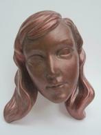 Mooi retro wandmasker - vrouwengezicht - 50s/60s - Gmündner, Antiek en Kunst, Ophalen of Verzenden