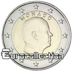 2 euros commémoration Monaco 2021, 2 euros, Enlèvement ou Envoi, Monaco, Monnaie en vrac