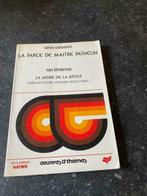 La farce de maitre Pathelin, Livres, Livres d'étude & Cours, Enlèvement ou Envoi