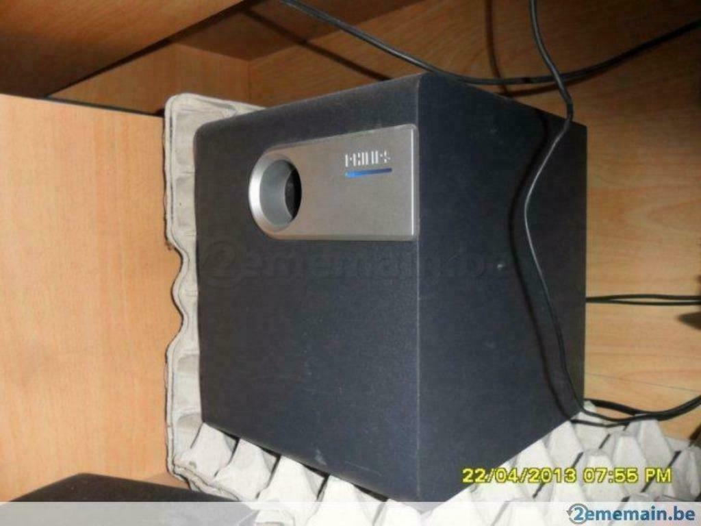 ② Enceintes Philips SPA 2310 (PC) — Enceintes Pc — 2ememain
