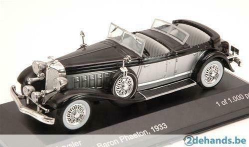 1:43 WhiteBox Chrysler Imperial Le Baron Phaeton cabrio, Hobby en Vrije tijd, Modelbouw | Auto's en Voertuigen, Zo goed als nieuw