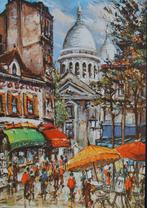 Carte postale de 1975, PARIS - La Place du Tertre, Enlèvement ou Envoi, 1960 à 1980, Non affranchie, France