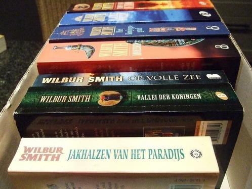 WILBUR SMITH BOEKEN : ZIE TITELS HIERNA, Boeken, Romans, Gelezen, Ophalen of Verzenden