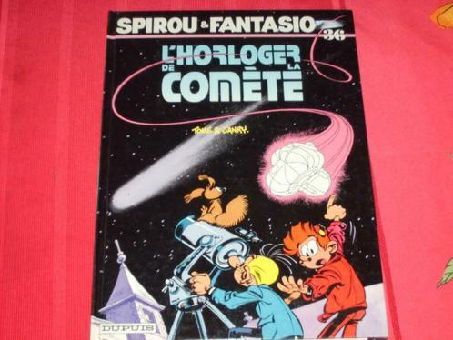 Bd Spirou et Fantasio T36 L'horloger de la comète, Boeken, Stripverhalen, Zo goed als nieuw, Eén stripboek, Ophalen of Verzenden