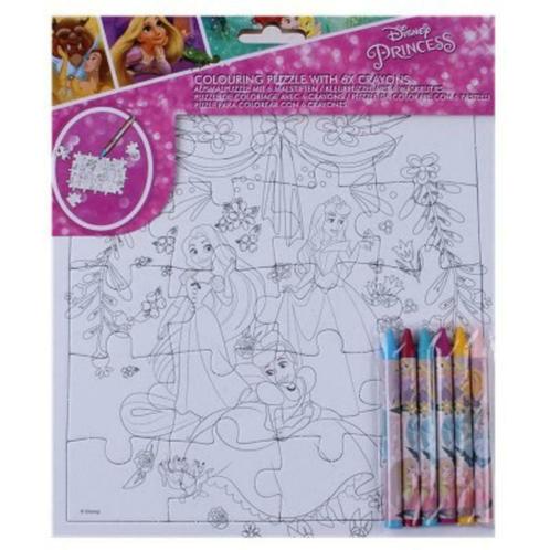 Kleur je eigen prinsessen puzzel Disney Princess 26 delig, Enfants & Bébés, Jouets | Puzzles pour enfants, Neuf, Enlèvement ou Envoi