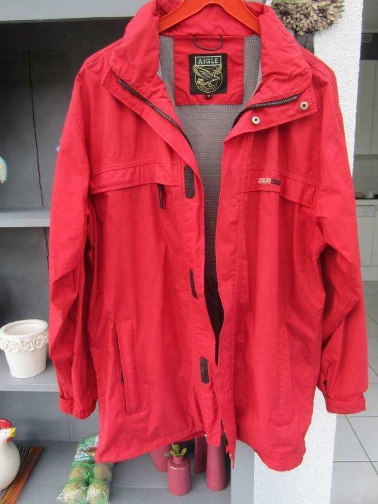 Parka Aigle homme/femme, Kleding | Heren, Jassen | Zomer, Gedragen, Maat 48/50 (M), Rood, Ophalen of Verzenden