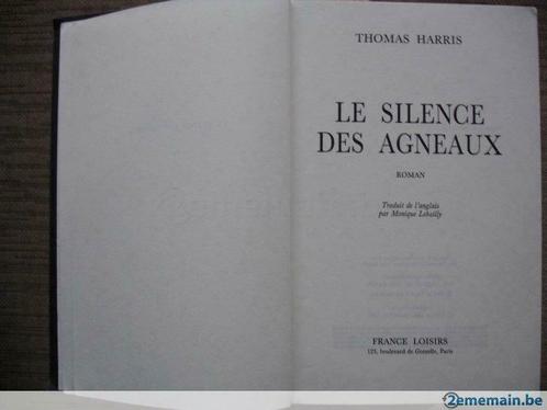 Le silence des agneaux, Thomas Harris, Livres, Thrillers, Utilisé
